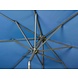 Platinum Riva parasol 300 cm rond rood met kniksysteem Platinum Riva parasol 300 cm rond rood met kniksysteem