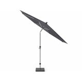 Platinum Riva parasol 300 cm rond zwart met kniksysteem