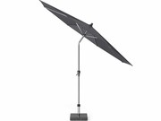Platinum Riva parasol 300 cm rond zwart met kniksysteem
