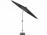Platinum Riva premium parasol 300 cm rond faded black met kniksysteem