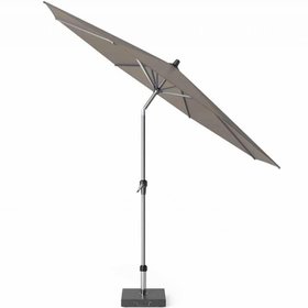 Platinum Riva premium parasol 300 cm rond havanna met kniksysteem