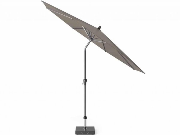 Platinum Riva premium parasol 300 cm rond havanna met kniksysteem Platinum Riva premium parasol 300 cm rond havanna met kniksysteem