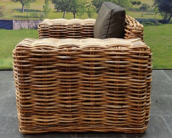 AVH-Collectie Sabuga lounge tuinstoel naturel rotan AVH-Collectie Sabuga lounge tuinstoel naturel rotan
