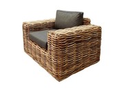 AVH-Collectie Sabuga lounge tuinstoel naturel rotan