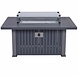 Cozy Living sfeerhaard Albufeira 132x89xH61 cm antraciet Cozy Living sfeerhaard Albufeira 132x89xH61 cm antraciet
