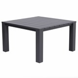 Cube lounge-diningtafel 115x115xH68 cm aluminium antraciet Cube lounge-diningtafel 115x115xH68 cm aluminium antraciet