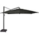 Platinum Icon premium zweefparasol 350x350 cm faded black