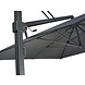 Platinum Icon premium zweefparasol 350x350 cm faded black