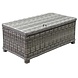 AVH-Collectie Kreta lounge tuintafel 105x57xH42 cm grijs AVH-Collectie Kreta lounge tuintafel 105x57xH42 cm grijs