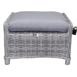 AVH-Collectie Kreta voetenbank 62x48xH42 cm grijs