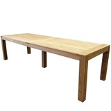 AVH-Collectie Krista dining tuintafel 400x110xH77,5 cm - poten 12 cm teak AVH-Collectie Krista dining tuintafel 400x110xH77,5 cm - poten 12 cm teak