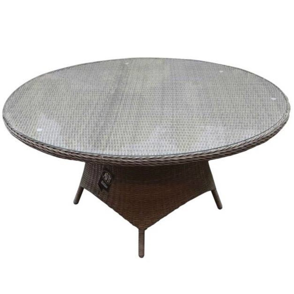 AVH-Collectie Riccione dining tuintafel 150 cm rond grijs AVH-Collectie Riccione dining tuintafel 150 cm rond grijs