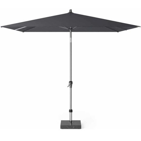 Platinum Riva parasol 250x250 cm zwart met kniksysteem Platinum Riva parasol 250x250 cm zwart met kniksysteem