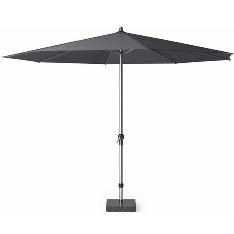 Platinum Riva parasol 350 cm rond antraciet Platinum Riva parasol 350 cm rond antraciet