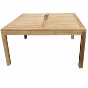 AVH-Collectie Selena dining tuintafel 160x160xH79 cm teak