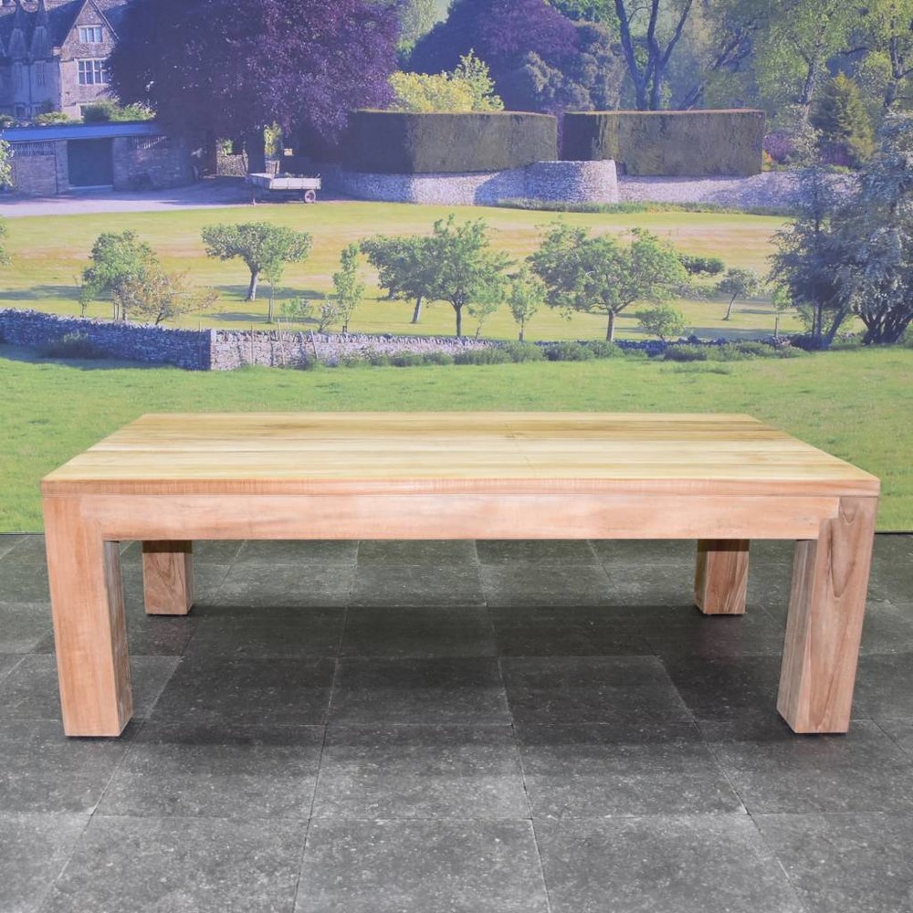 AVH-Collectie Tenerife lounge tuintafel 140x75xH46,5 cm teak AVH-Collectie Tenerife lounge tuintafel 140x75xH46,5 cm teak