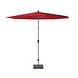 Platinum Riva parasol 300 cm rond rood met kniksysteem Platinum Riva parasol 300 cm rond rood met kniksysteem