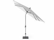 Platinum Riva parasol 250x250 cm wit met kniksysteem