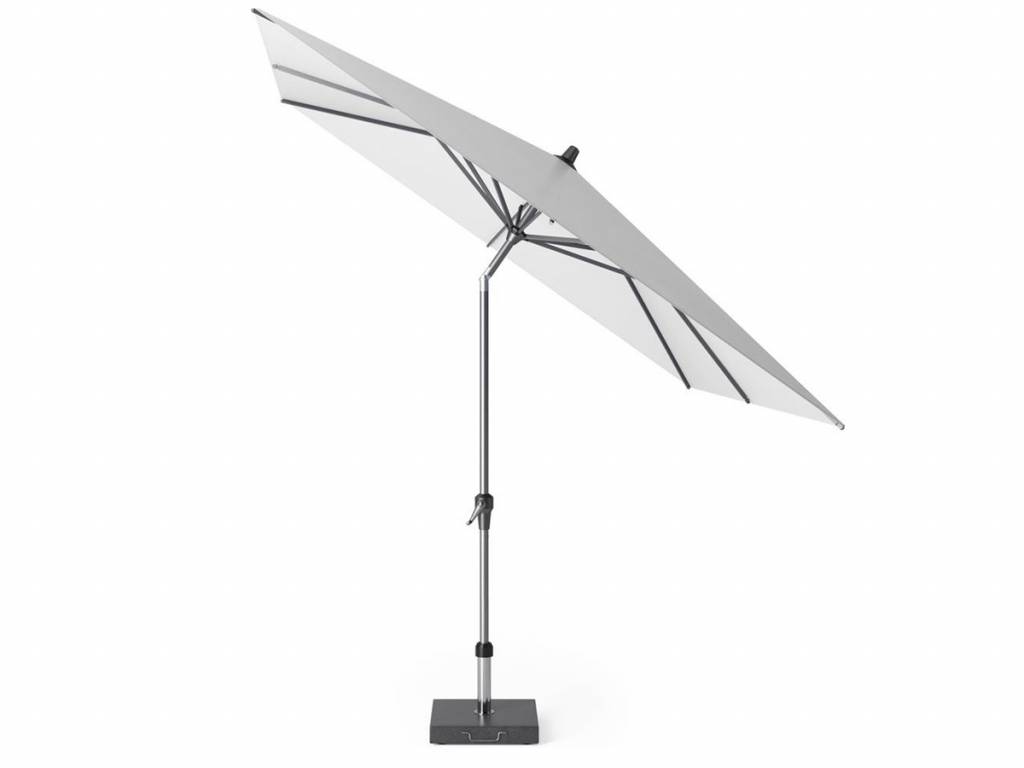 gracht In beweging suiker Riva parasol 250x250 cm wit met kniksysteem - AVH Outdoor Tuinmeubelen