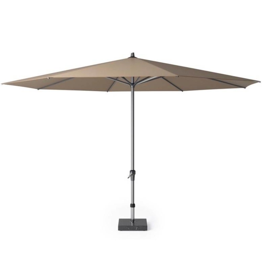 Platinum Riva parasol 400 cm rond taupe