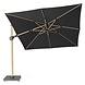 Platinum Challenger T2 premium zweefparasol 300x300 cm oak mast faded black Platinum Challenger T2 premium zweefparasol 300x300 cm oak mast faded black