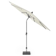 Platinum Riva parasol 300 cm rond ecru met kniksysteem