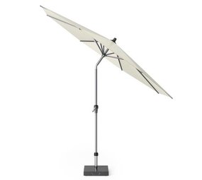 Platinum Riva parasol 300 cm rond ecru met kniksysteem Platinum Riva parasol 300 cm rond ecru met kniksysteem