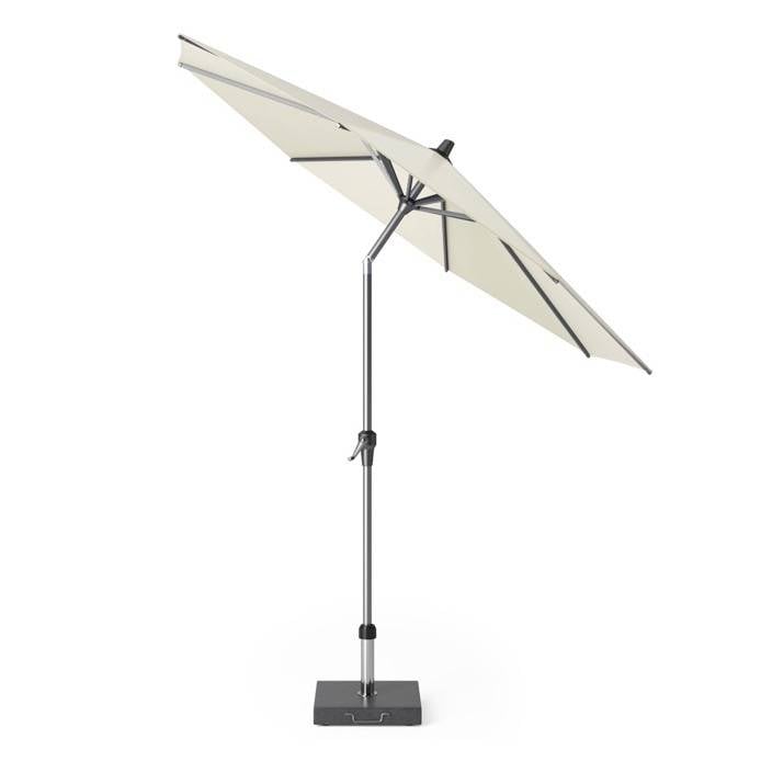 nerveus worden Interpersoonlijk Kalmte Riva parasol 250 cm rond ecru met kniksysteem van AVH Tui... - Makeover.nl