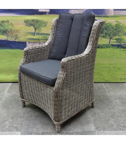 AVH-Collectie Bergamo Darwin dining tuinset 180x100xH75 cm 5-delig grijs AVH-Collectie Bergamo Darwin dining tuinset 180x100xH75 cm 5-delig grijs