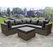 AVH-Collectie Rio hoek loungeset 7-delig antraciet AVH-Collectie Rio hoek loungeset 7-delig antraciet