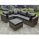 AVH-Collectie Rio XL hoek loungeset 5-delig antraciet AVH-Collectie Rio XL hoek loungeset 5-delig antraciet