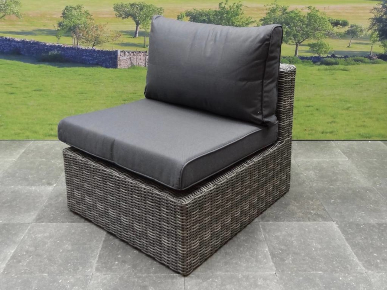 AVH-Collectie Rio XL hoek loungeset 7-delig antraciet AVH-Collectie Rio XL hoek loungeset 7-delig antraciet