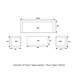 Garden Impressions Cube stoel-bank loungeset 4-delig antraciet aluminium Garden Impressions Cube stoel-bank loungeset 4-delig antraciet aluminium