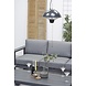 Garden Impressions Cube stoel-bank loungeset 4-delig antraciet aluminium Garden Impressions Cube stoel-bank loungeset 4-delig antraciet aluminium