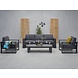 Garden Impressions Cube stoel-bank loungeset 4-delig antraciet aluminium Garden Impressions Cube stoel-bank loungeset 4-delig antraciet aluminium