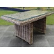 AVH-Collectie Ibiza naturel hoek dining loungeset 3-delig rotan links AVH-Collectie Ibiza naturel hoek dining loungeset 3-delig rotan links