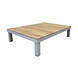 Higold Polo hoek loungeset 4-delig aluminium wit Higold Polo hoek loungeset 4-delig aluminium wit