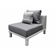 Higold Polo hoek loungeset 5-delig aluminium wit Higold Polo hoek loungeset 5-delig aluminium wit