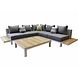Higold Polo hoek loungeset 5-delig aluminium wit Higold Polo hoek loungeset 5-delig aluminium wit