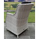 AVH-Collectie Riccione Darwin dining tuinset 110 cm rond 5-delig wit grijs AVH-Collectie Riccione Darwin dining tuinset 110 cm rond 5-delig wit grijs
