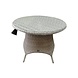 AVH-Collectie Riccione-Marina dining tuinset 150 cm rond 6-delig wit grijs AVH-Collectie Riccione-Marina dining tuinset 150 cm rond 6-delig wit grijs