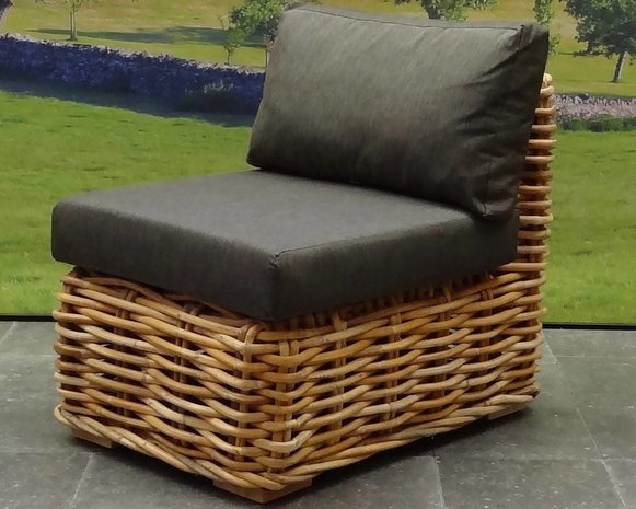 AVH-Collectie Sabuga hoek loungeset 5-delig naturel rotan AVH-Collectie Sabuga hoek loungeset 5-delig naturel rotan