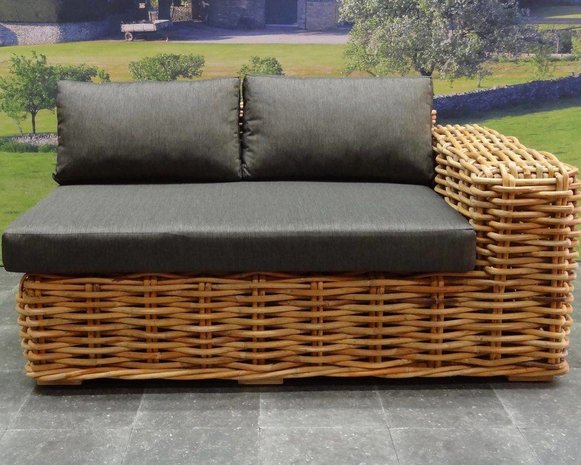 AVH-Collectie Sabuga hoek loungeset 5-delig naturel rotan AVH-Collectie Sabuga hoek loungeset 5-delig naturel rotan