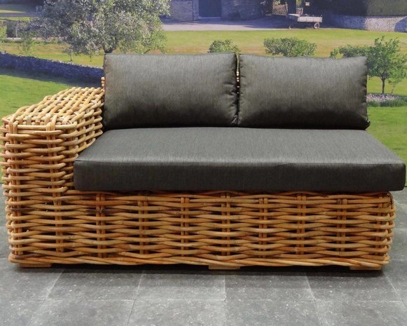 AVH-Collectie Sabuga hoek loungeset 5-delig naturel rotan AVH-Collectie Sabuga hoek loungeset 5-delig naturel rotan