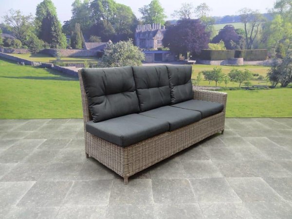 AVH-Collectie San Marino hoek dining loungeset verstelbaar 5-delig grijs AVH-Collectie San Marino hoek dining loungeset verstelbaar 5-delig grijs