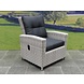 AVH-Collectie San Marino stoel-bank dining loungeset verstelbaar 6-delig wit grijs AVH-Collectie San Marino stoel-bank dining loungeset verstelbaar 6-delig wit grijs