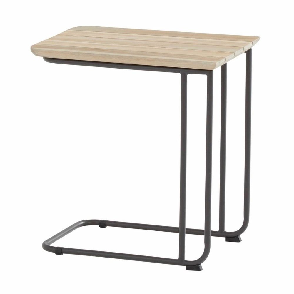 4 Seasons Outdoor Axel bijzettafel 50x35 cm teak 4-Seasons Outdoor 4 Seasons Outdoor Axel bijzettafel 50x35 cm teak 4-Seasons Outdoor