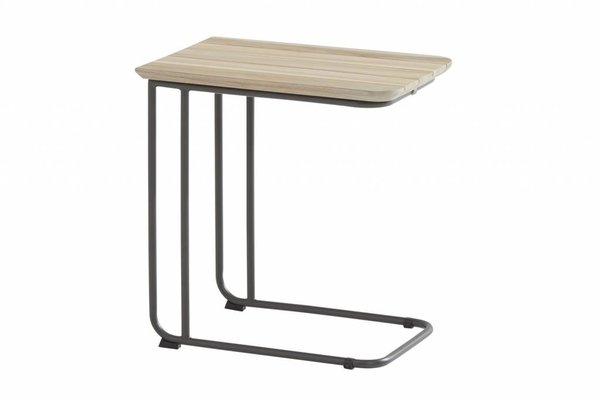 4 Seasons Outdoor Axel bijzettafel 50x35 cm teak 4-Seasons Outdoor 4 Seasons Outdoor Axel bijzettafel 50x35 cm teak 4-Seasons Outdoor