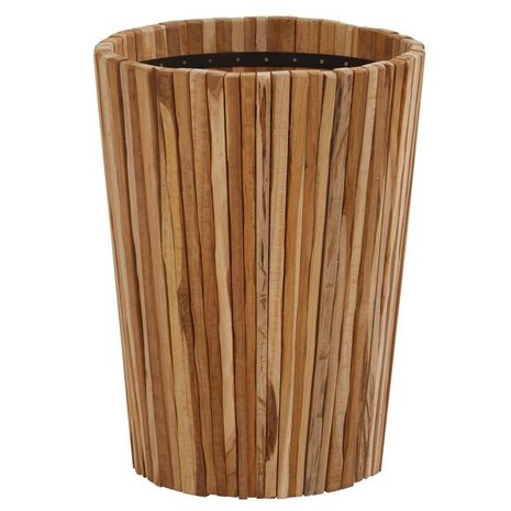 4 Seasons Outdoor Miguel plantenbak 58xH71 cm rond teak 4-Seasons Outdoor 4 Seasons Outdoor Miguel plantenbak 58xH71 cm rond teak 4-Seasons Outdoor