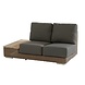 4 Seasons Outdoor 4 Seasons Outdoor Kingston 2-zitsbank rechterarm Pure teak 4 Seasons Outdoor 4 Seasons Outdoor Kingston 2-zitsbank rechterarm Pure teak